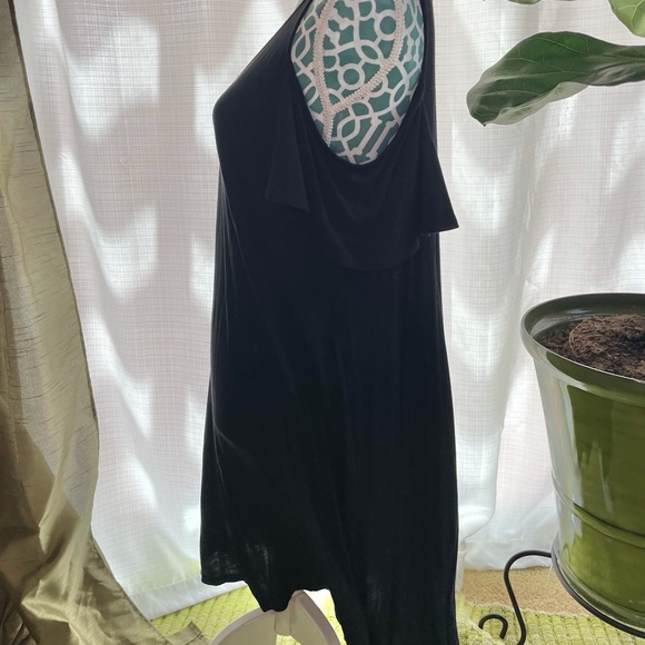 Forever 21 Black Cold Shoulder Shift Dress - Picture 10 of 15